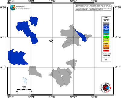 Mappa MCS - territori comuni
