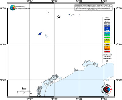 Mappa MCS - territori località