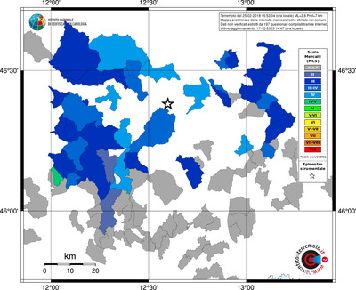 Mappa MCS - territori comuni