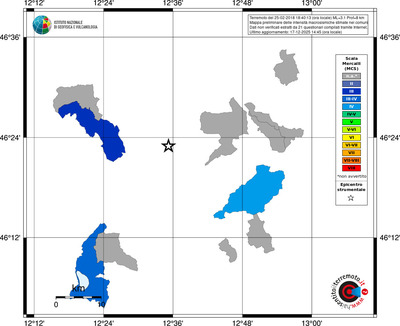 Mappa MCS - territori comuni