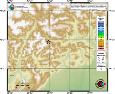 Mappa MCS - località