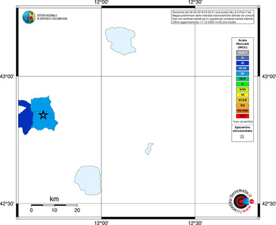 Mappa MCS - territori comuni