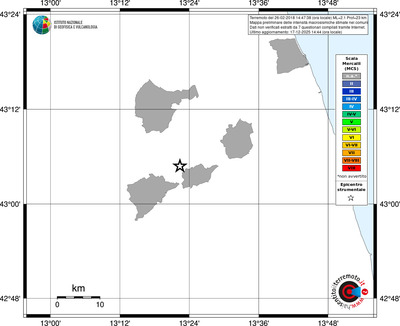 Mappa MCS - territori comuni