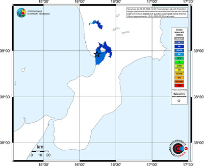 Mappa MCS - territori comuni