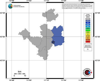 Mappa MCS - territori comuni