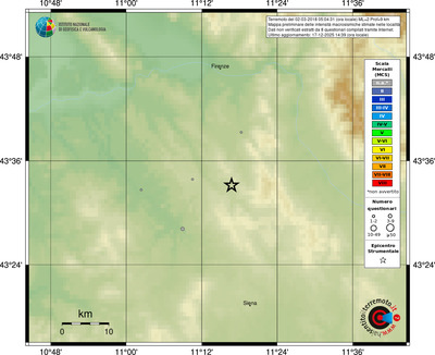 Mappa MCS - località