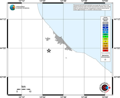 Mappa MCS - territori località
