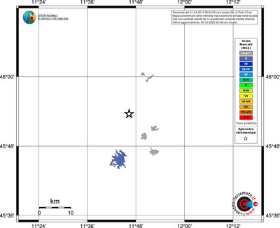 Mappa MCS - territori località