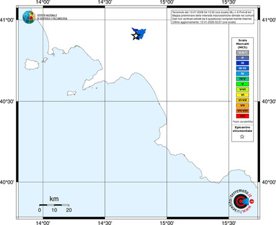 Mappa MCS - territori comuni