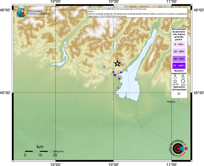 Mappa comuni con almeno 3 questionari