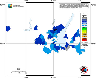 Mappa MCS - territori comuni