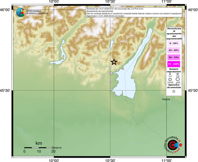 Mappa comuni con almeno 3 questionari