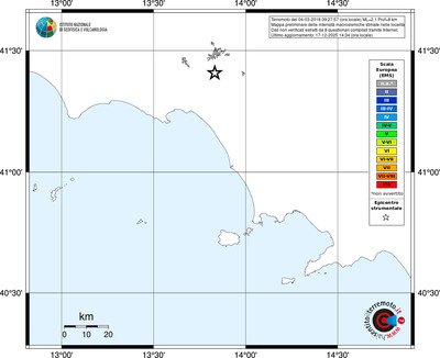 Mappa EMS - territori località