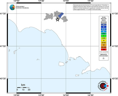 Mappa MCS - territori comuni