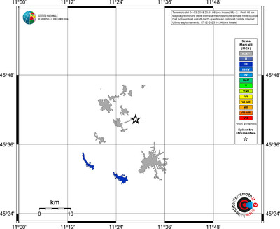 Mappa MCS - territori località