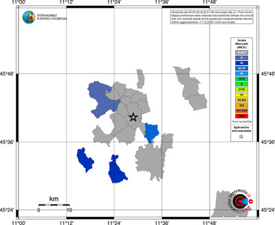 Mappa MCS - territori comuni