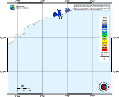 Mappa MCS - territori comuni