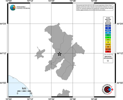 Mappa MCS - territori comuni