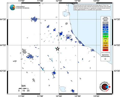 Mappa MCS - territori località