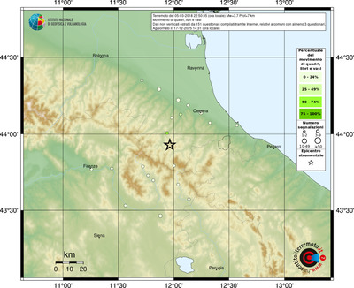 Mappa comuni con almeno 3 questionari