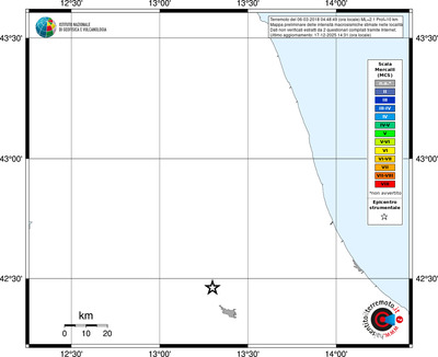 Mappa MCS - territori località