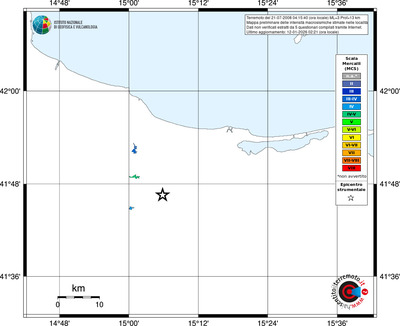 Mappa MCS - territori località