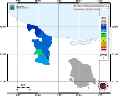Mappa MCS - territori comuni