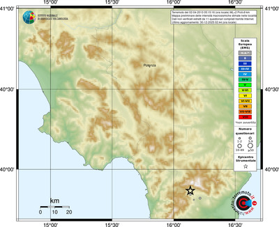 Mappa EMS - località