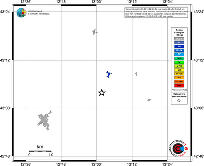 Mappa EMS - territori località