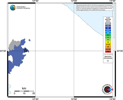 Mappa MCS - territori comuni
