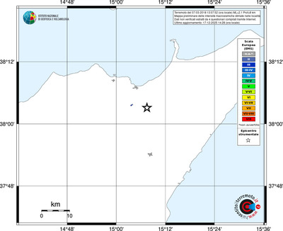 Mappa EMS - territori località