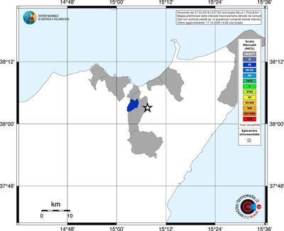 Mappa MCS - territori comuni