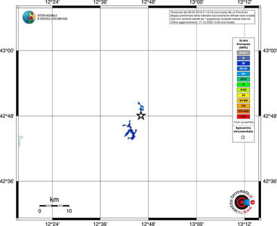 Mappa EMS - territori località