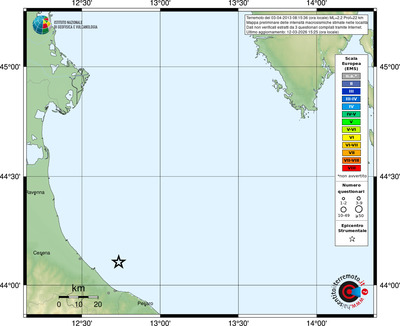 Mappa EMS - località