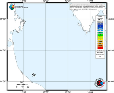 Mappa MCS - territori località