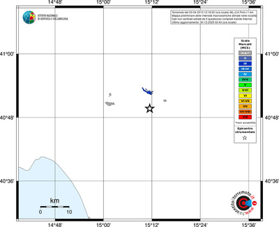 Mappa MCS - territori località