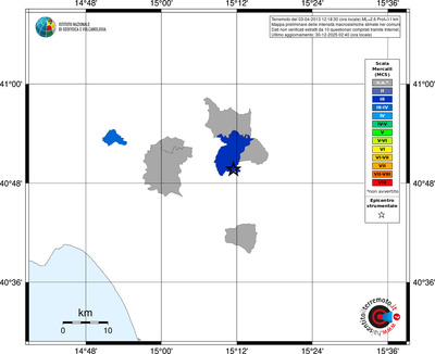 Mappa MCS - territori comuni