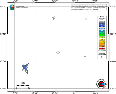 Mappa MCS - territori località