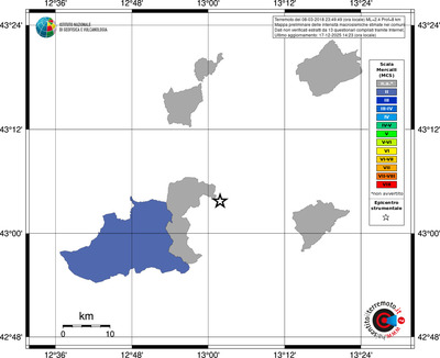 Mappa MCS - territori comuni