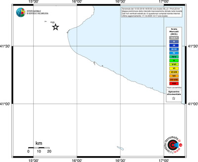 Mappa MCS - territori località