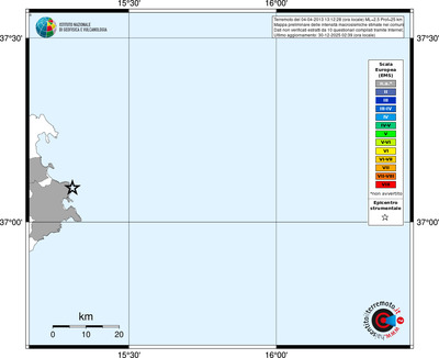 Mappa EMS - territori comuni