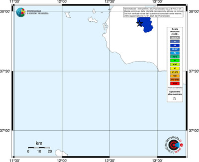 Mappa MCS - territori comuni