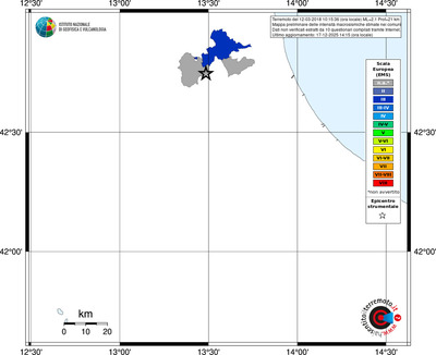 Mappa EMS - territori comuni