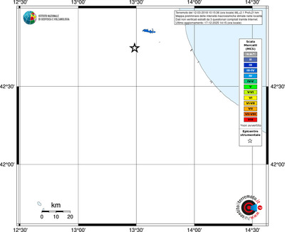 Mappa MCS - territori località