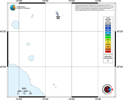 Mappa MCS - territori località