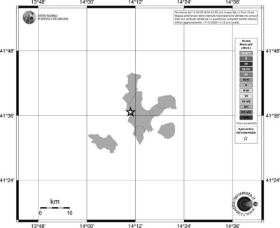 Mappa MCS - territori comuni