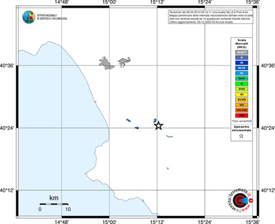 Mappa MCS - territori località
