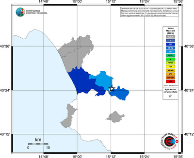 Mappa MCS - territori comuni