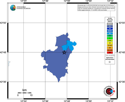 Mappa MCS - territori comuni