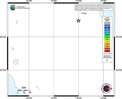 Mappa EMS - territori località